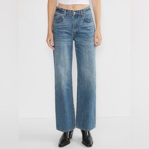 Aritzia Denim Forum Farrah Raw Hem Jean 25